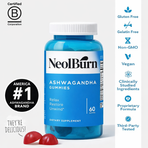 ASHWAGANDHA GUMMIES - 60 CAPS